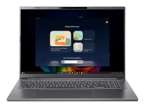 Acer Aspire 16 A16-52M-78L6 šedá / Notebook / 16" WUXGA / Intel Core Ultra 7 258V / 32GB / 1TB SSD / Intel Arc / W11H (NX.JLSEC.00B)