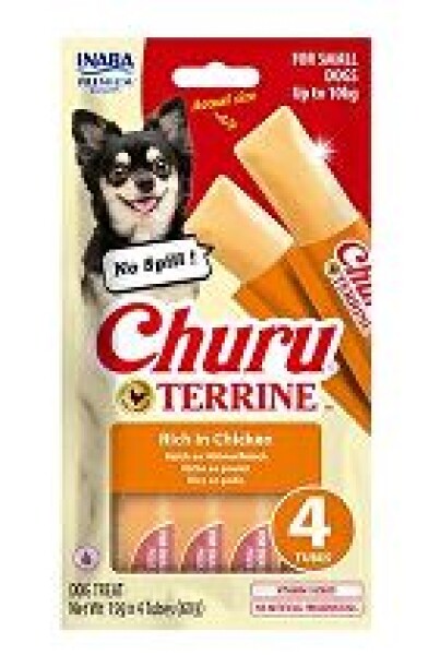 Churu Dog Terrine kuřecí plemena S 4x15g