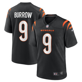 Pánský dres Joe Burrow #9 Cincinnati Bengals NFL Nike Game Home Jersey Velikost: L