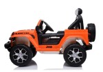 Mamido Elektrické autíčko Jeep Wrangler Rubicon 4x4 oranžové