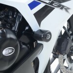 Aero padací chrániče, Honda Cbr500R (\'16-) - Bílá