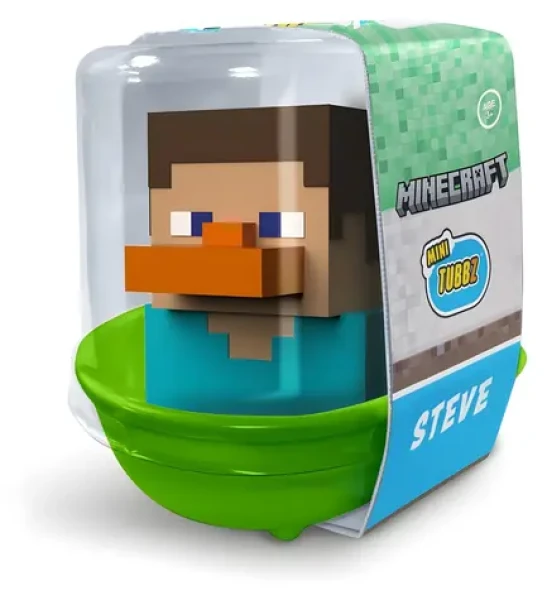 NUMSKULL TUBBZ kachnička MINI Minecraft Steve 5,5 cm