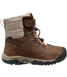 KEEN Kanibou WP Youth Kotníkové zimní boty dark earth/roasted pecan 37 10058515KEN01S5