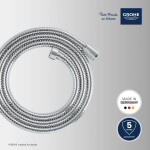GROHE - Hadice Sprchová hadice VitalioFlex Metal 1,75 m, chrom 27503001