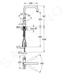 GROHE - Red Páková dřezová baterie Duo, chrom 30097000