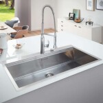 GROHE - Dřezy Dřez K800,102x51 cm, kartáčovaná nerez 31586SD1