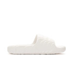 Dámské/pánské žabky adidas Adilette 22 Crystal White s pohodlnou tvarovanou podrážkou, bílé (HQ4672) 42