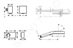 GROHE - Rapid SL Set předstěnové instalace, klozetu Gaia a sedátka softclose, tlačítko Skate Cosmopolitan, chrom SANI11BA1101