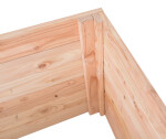 ROJA záhon vyvýšený PREMIUM MODŘÍN 135x70x50cm dřevěný