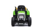Mamido Elektrický traktor s vlečkou modrý