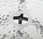 Rojaplast Zahradní stůl ZWMT 80x80 cm kovový se skleněnou deskou