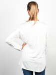 RVCA VA PALM Vintage White dámské tričko dlouhým rukávem
