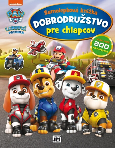 Samolepková knižka Dobrodružstvo pre chlapcov