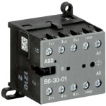 ABB B6-30-01-80 miniaturní stykač 1 spínací kontakt, 4 spínací kontakty 4 kW 220 V 8.5 A zásuvné Single 1 ks