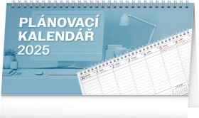 Kalendář 2025 stolní: Plánovací, 25 12,5 cm