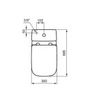 IDEAL STANDARD - i.Life A WC sedátko, bílá T453001