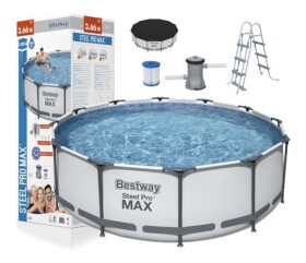 Bestway Bazén Bestway Steel Pro MAX 3,66x1m bílý 56418