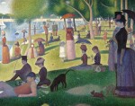 Malířské plátno Royal Langnickel - Nedělní odpoledne na ostrově Grande Jatte, Georges Seurat
