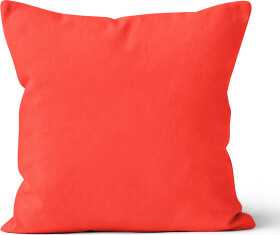 Mikroplyšový povlak na polštář 40x40 cm Korálový