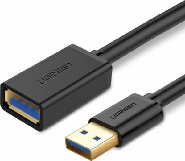 Ugreen Kabel USB-A 3.0 (M) - USB-A 3.0 (F) 0.5 m černá (30125)