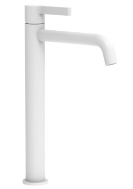 SAPHO - ICONIC stojánková umyvadlová baterie vysoká, bílá mat AF006W
