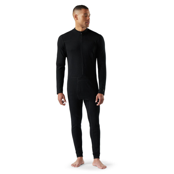 Pánské merino triko dlouhý rukáv SMARTWOOL Men's Classic Thermal Merino Base Layer, Black velikost: M