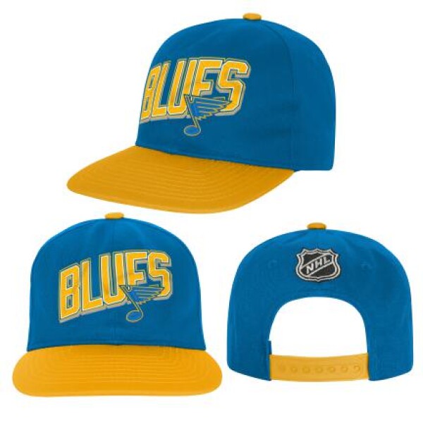 Outerstuff Dětská kšiltovka St. Louis Blues NHL Essentials Deadstock Snapback