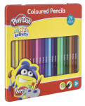 Pastelky 24 ks v kovové krabičce Play-Doh - Cosing Tega