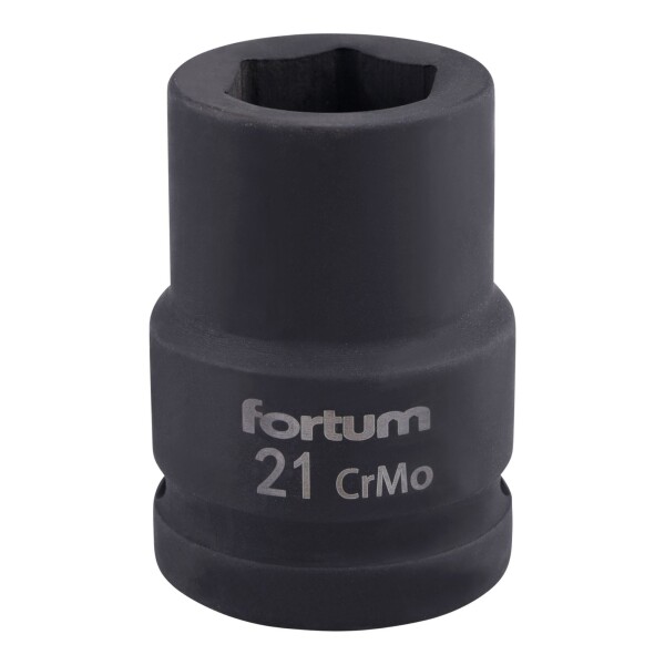 FORTUM 4703021 Gola hlavice rázová 3/4", 21mm, CrMoV
