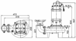 HCP 80AFP41.5 WD 400V bez plováku, kabel 15m