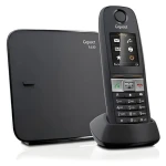 Gigaset E630 černá / DECT bezdrátový telefon / GAP / IP65 (S30852-H2503-C101)