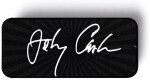 Dunlop Johnny Cash Pick Tin Signature