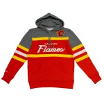 Mitchell & Ness Pánská mikina Calgary Flames NHL Head Coach Hoodie Velikost: S