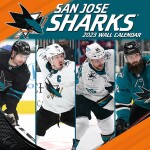 JF Turner Kalendář San Jose Sharks NHL 2023 Wall Calendar