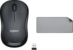 Logitech M220 Silent + Studio Series šedá / Set bezdrátová myš a podložka