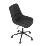 Pracovní židle, výškově nastavitelná, černá látka, KA-V3120 BK3