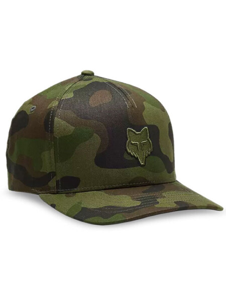 Fox Fox Head Flexfit GREEN CAMO pánská baseballka