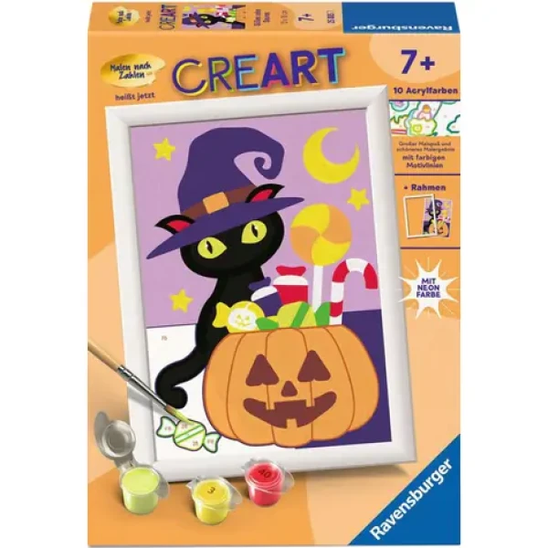 Ravensburger CreArt Koleda (Halloween) – malování podle čísel