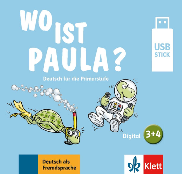 Wo ist Paula? 3 + 4 - Lehrwerk digital auf USB-Stick