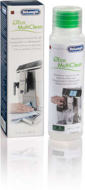 DeLonghi Eco MultiClean DLSC550 / roztok pro čištění pěnících trysek kávovaru / objem 250 ml (SER3013)