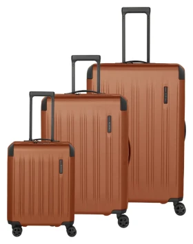 Travelite Dynamiic S,M,L Copper S: 37 l / M: 69/79 l / L: 101/115 L TRAVELITE-7000140-87
