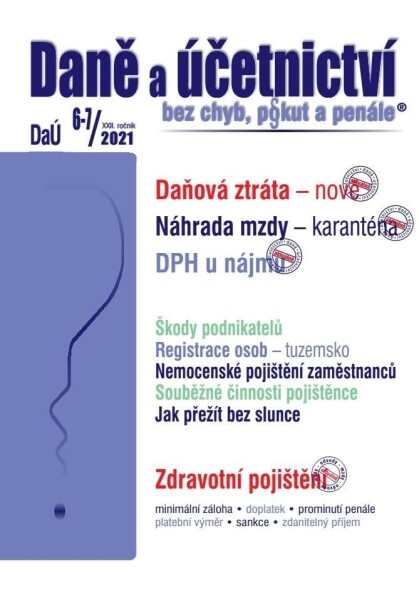 6-7/2021, daně