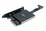 Akasa Duální M.2 PCIe SSD adaptér s pasivním chladičem / RGB LED (AK-PCCM2P-04)