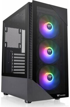 THERMALTAKE View 200 TG ARGB černá / ATX / 2x USB-A 3.0 / 3x 120mm / bez zdroje / průhledná bočnice (CA-1X3-00M1WN-00)