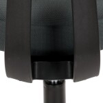 Kancelářská židle, potah šedá látka a černá síťovina MESH, houpací mech.