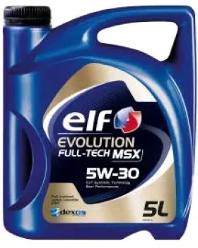 ELF EVOLUT FT MSX 5W-30 5l / Syntetický motorový olej (194904)