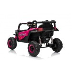 Mamido Elektrické autíčko Buggy Madman UTV-MX růžové