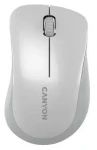 CANYON MW-11PW bílá perleť / Bezdrátová optická myš / 1200 DPI / 3 tlačítka / USB přijímač (CNE-CMSW11PW)