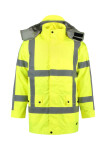 RWS Parka pracovní bunda unisex fluorescenční žlutá 4XL