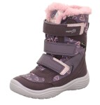 Dívčí zimní boty CRYSTAL Purple/Pink Gore-Tex, Superfit,1-009090-8510 - 31